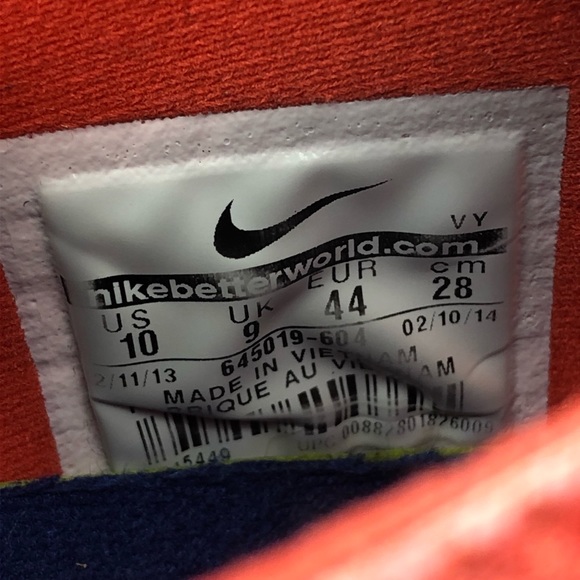 NIKE SB Lunar Oneshot WC World Cup Skate Shoes - Picture 10 of 10